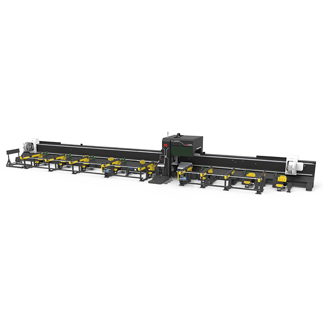 FLT-12050HTS側(cè)掛式三卡盤半自動激光切管機(jī)